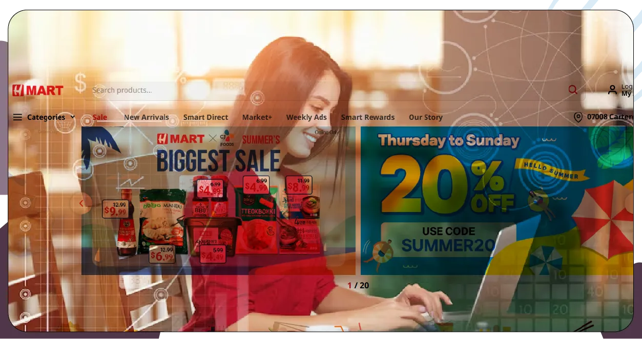 Deriving Grocery Intelligence with Web Scraping Hmart for Grocery Intelligence